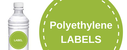 image of tear proof polyethylene labels