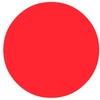 The colour red